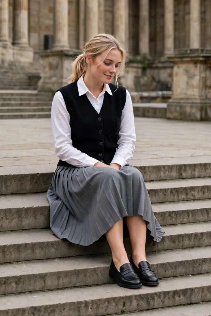 15 Vest Fall Outfit Ideas That Fix Boring Outfits in Seconds 8 image 736