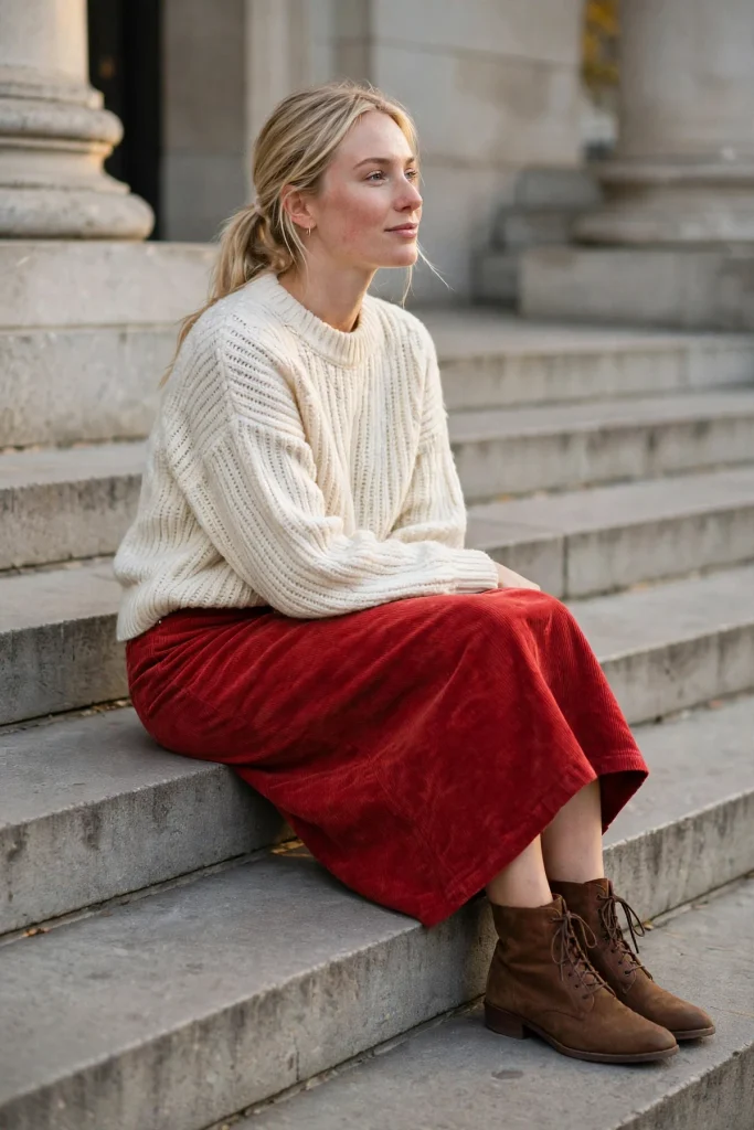 14 Red Fall Outfit Ideas That Turn Heads Without Trying Hard 12 image 814
