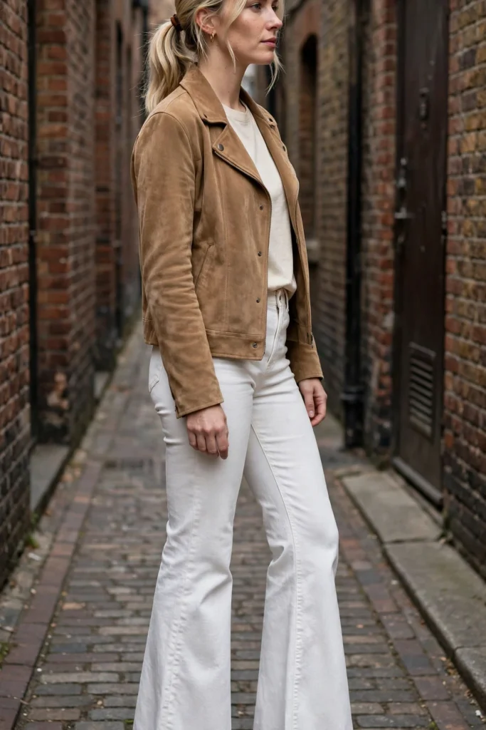 17 White Jeans Fall Outfit Ideas That Work Long After Summer Ends 7 image 839