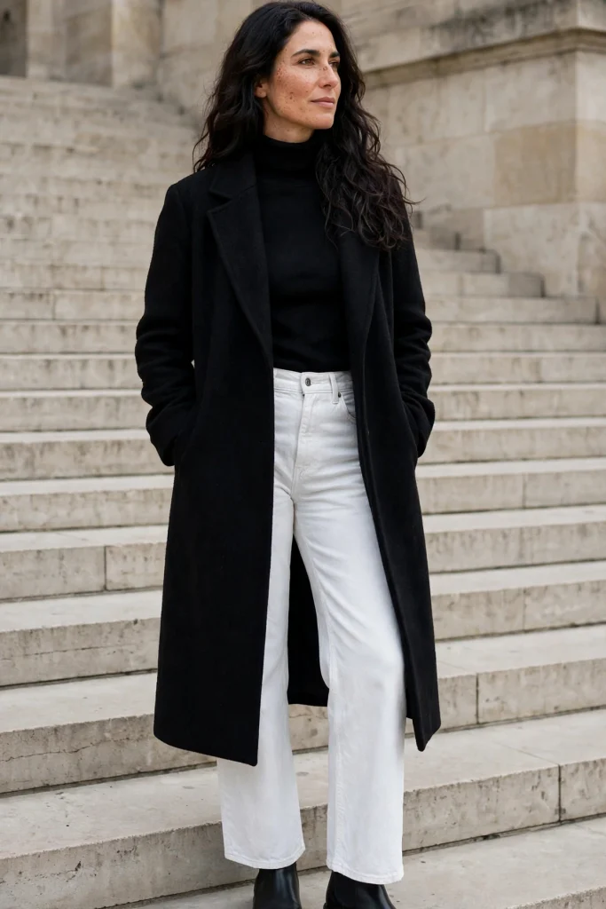 17 White Jeans Fall Outfit Ideas That Work Long After Summer Ends 9 image 841