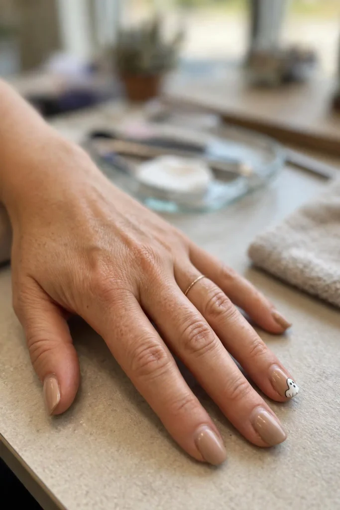 16 Ghost Halloween Nails, Meet the Ghosts Living on Your Fingertips 5 image 88