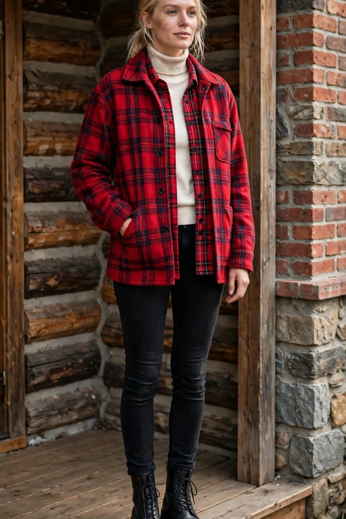 16 Flannel Fall Outfit Ideas That Feel Cozy, Never Costumey 7 image 886