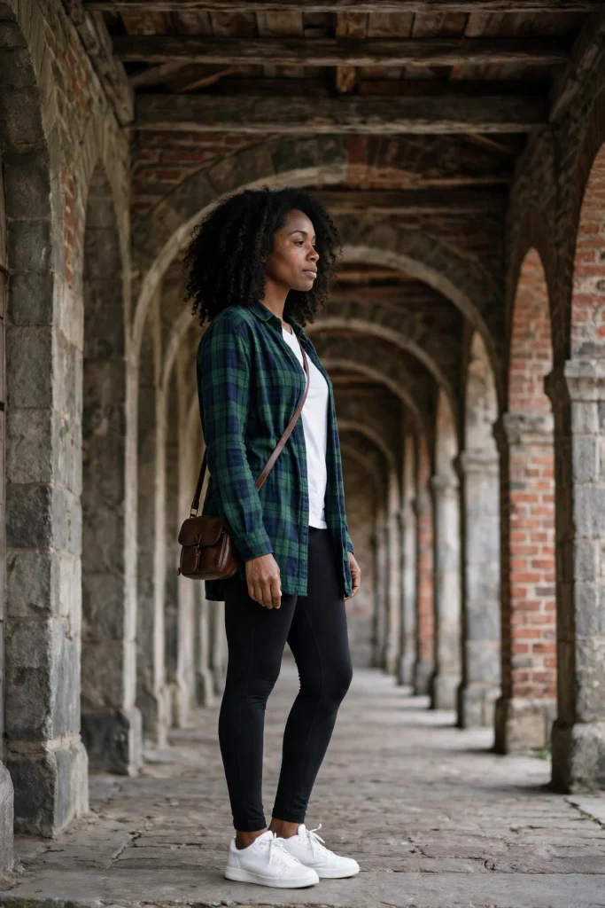 16 Flannel Fall Outfit Ideas That Feel Cozy, Never Costumey 10 image 888