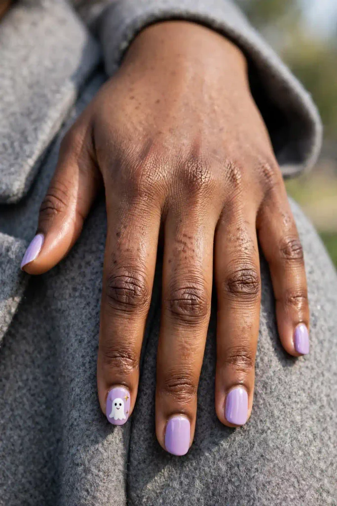 16 Ghost Halloween Nails, Meet the Ghosts Living on Your Fingertips 4 image 89