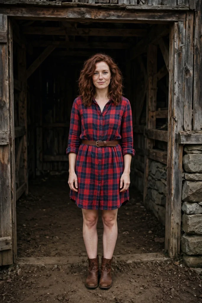 16 Flannel Fall Outfit Ideas That Feel Cozy, Never Costumey 11 image 890
