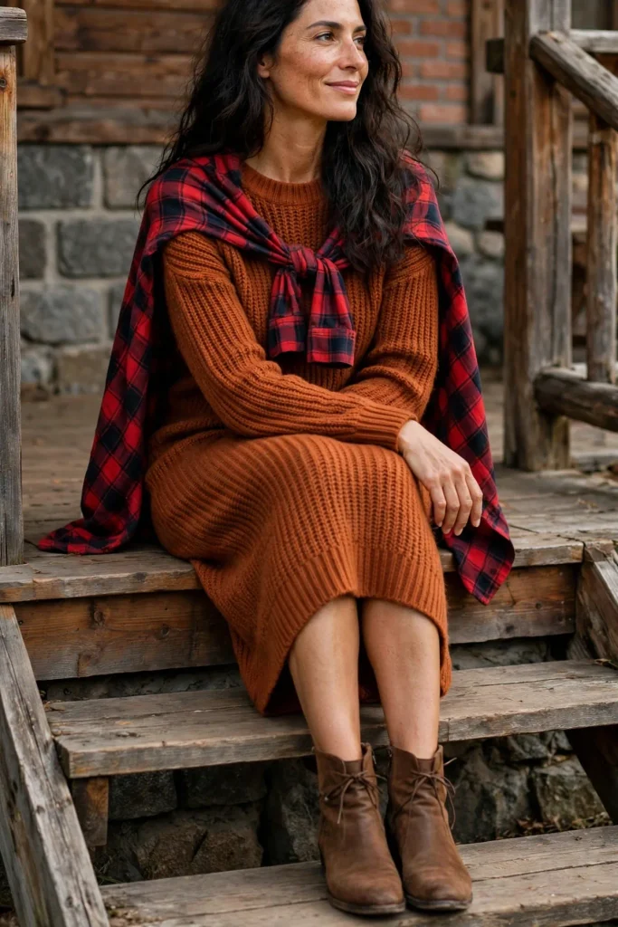 16 Flannel Fall Outfit Ideas That Feel Cozy, Never Costumey 18 image 897