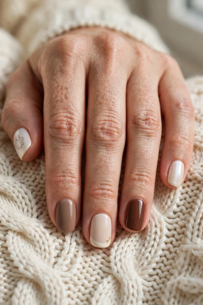 15 Neutral Halloween Nail Ideas That Are Spooky but Still So Wearable 2 image 914