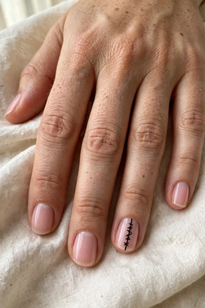 15 Neutral Halloween Nail Ideas That Are Spooky but Still So Wearable 14 image 925