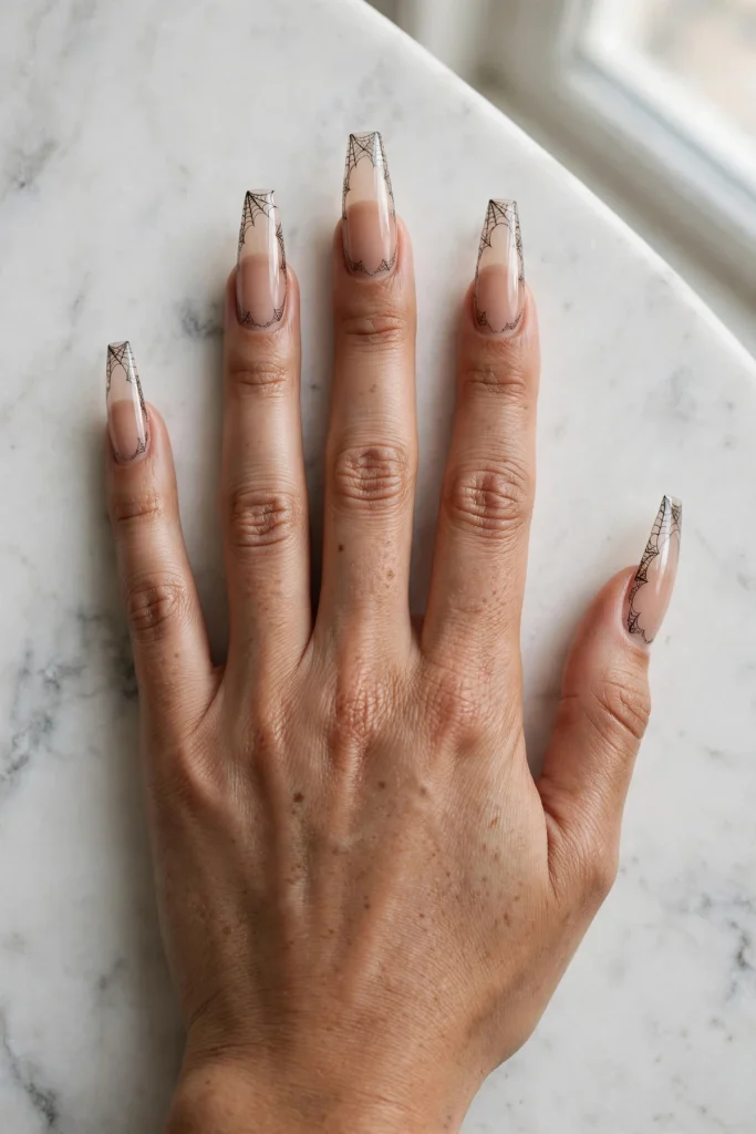 14 Coffin Halloween Nail Ideas That Go Full Glam and Full Spooky 5 image 947