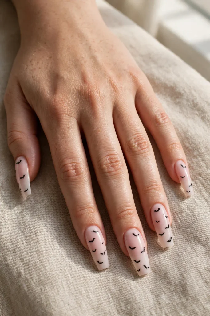 14 Coffin Halloween Nail Ideas That Go Full Glam and Full Spooky 13 image 956