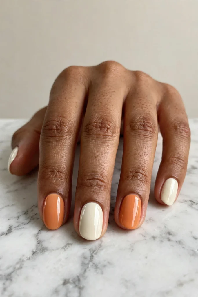 18 Pumpkin Halloween Nail Ideas From Tiny Accents to Full Orange Chrome 13 image 971