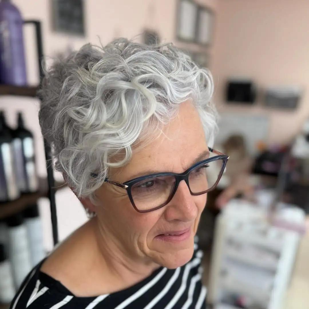 13 Short Blonde Haircuts That Will Make You Want to Book a Salon Appointment ASAP 11 Curly Blonde Pixie Cut