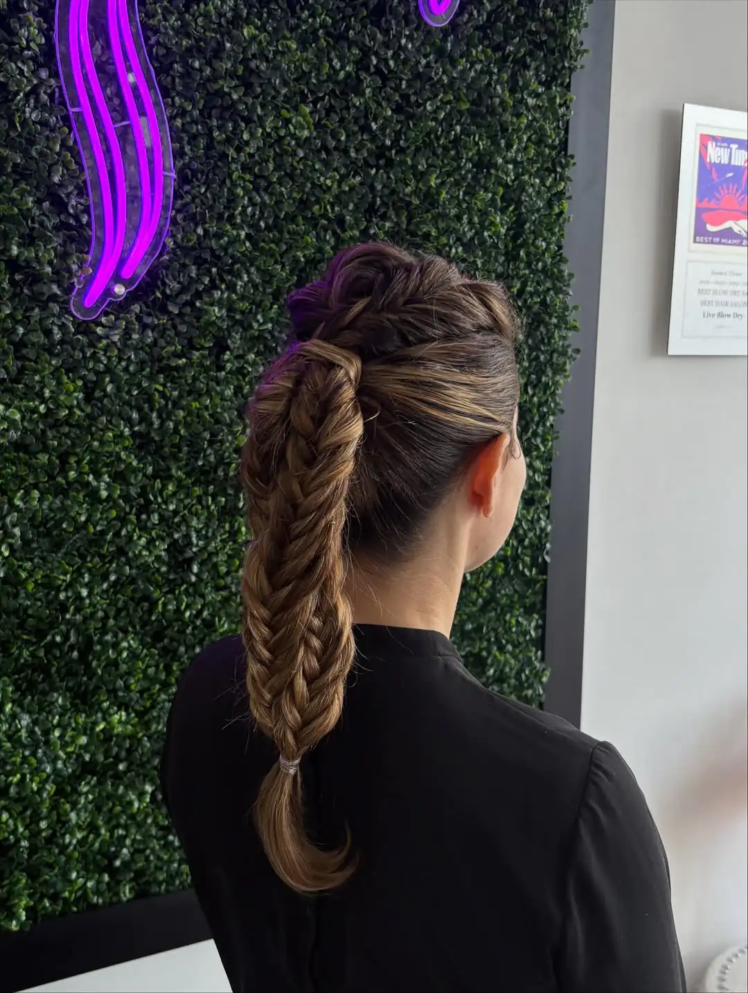 13 Softball Hairstyles Ideas That’ll Score Major Style Points on the Diamond (Helmet Hair? Never Heard of Her) 5 Fishtail Braid Ponytail
