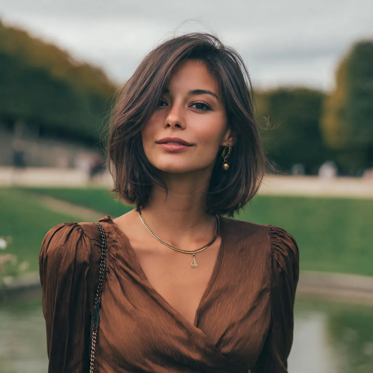 15 Oval Face Hairstyles Ideas That'll Give You Instant Main Character Energy in 2026 16 Layered Mid-Length with Face-Framing Pieces