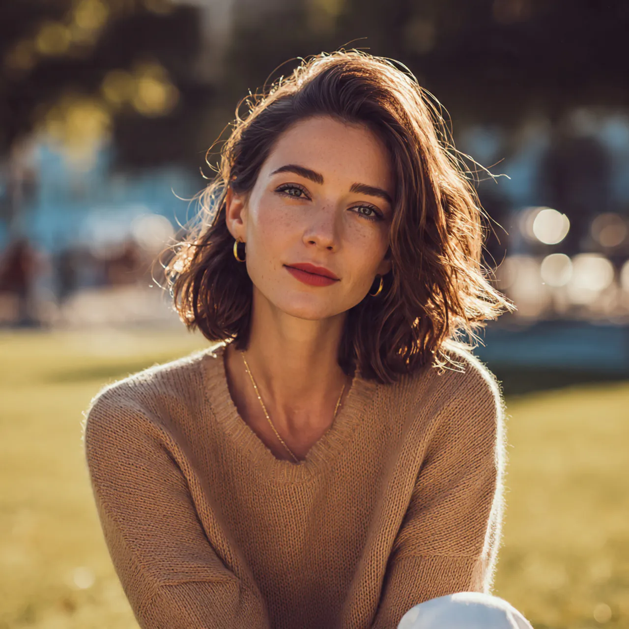 15 Oval Face Hairstyles Ideas That'll Give You Instant Main Character Energy in 2026 4 Long Bob (Lob) with Soft Waves