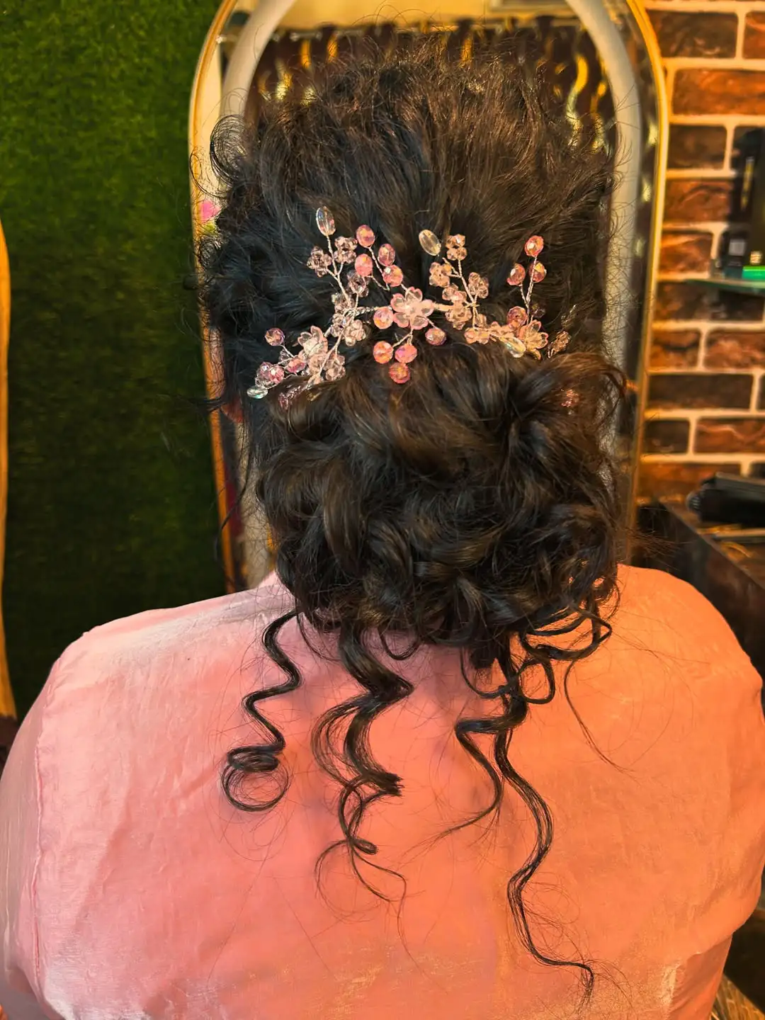 14 Back to School Hairstyles That Make Mornings So Much Easier 3 Messy Bun with Face-Framing Pieces