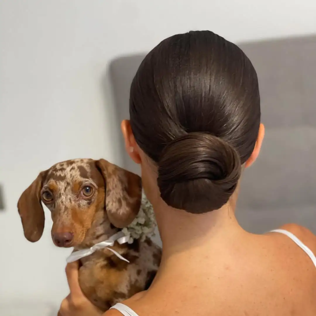14 Birthday Hairstyle Ideas That’ll Make You Feel Like the Main Character All Day 9 Sleek Low Bun