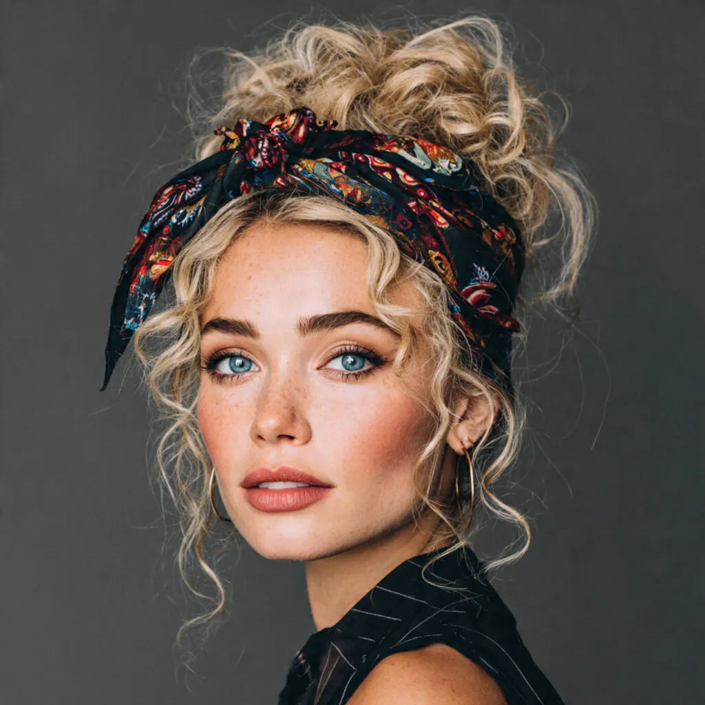 14 Greasy Hair Hairstyles That Actually Look Chic, Not “I Overslept Again.” 15 bandana or scarf updo for greasy hair hairstyles