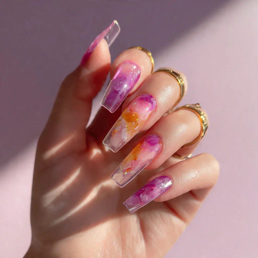 15 Trending Summer Nails Everyone Is Obsessed With Right Now (Your Next Mani Is Waiting) 15 jelly transparent nails