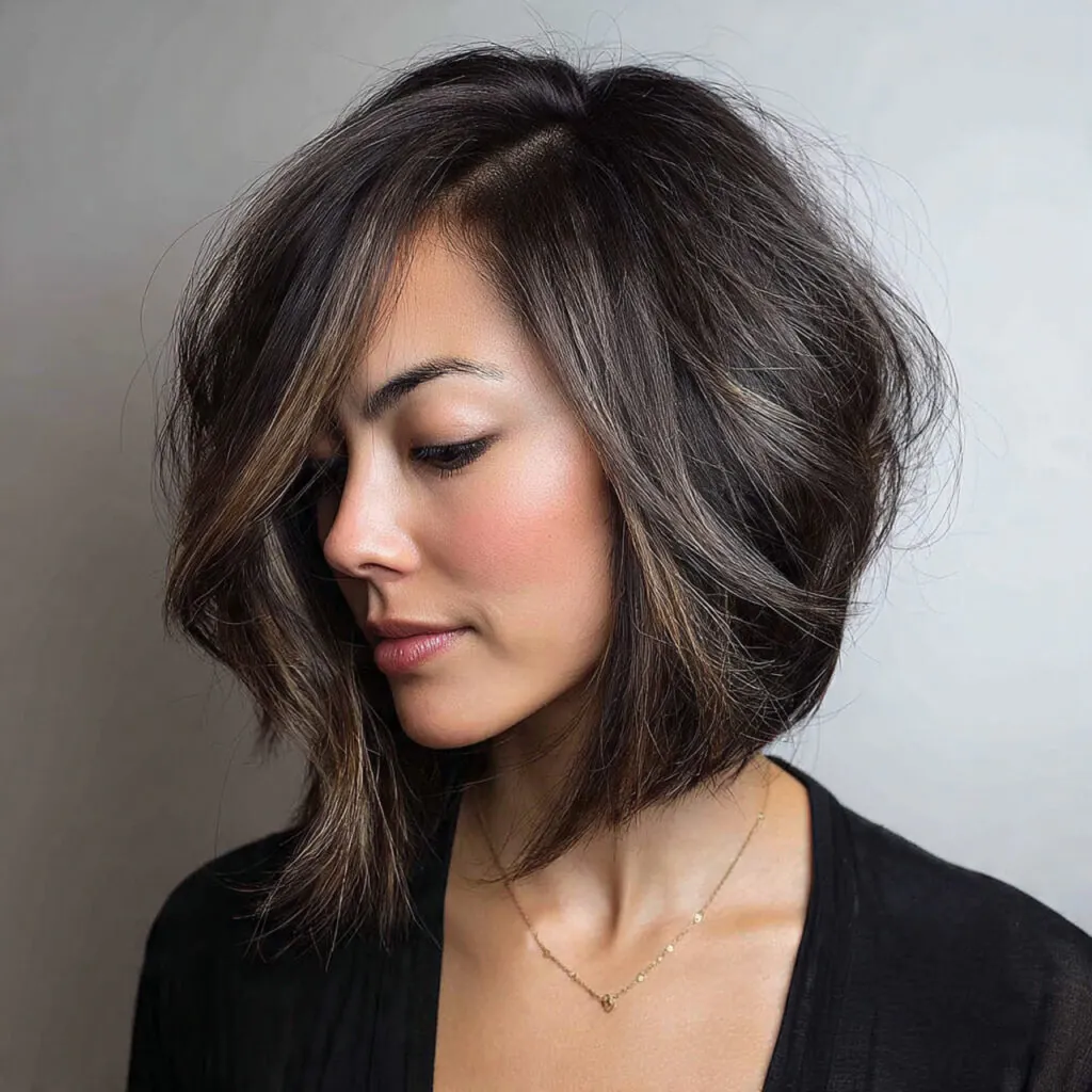 15 Long Bob Hairstyles That Are Seriously Chic, Low-Maintenance, and About to Be Everywhere 9 long bob with side part 1