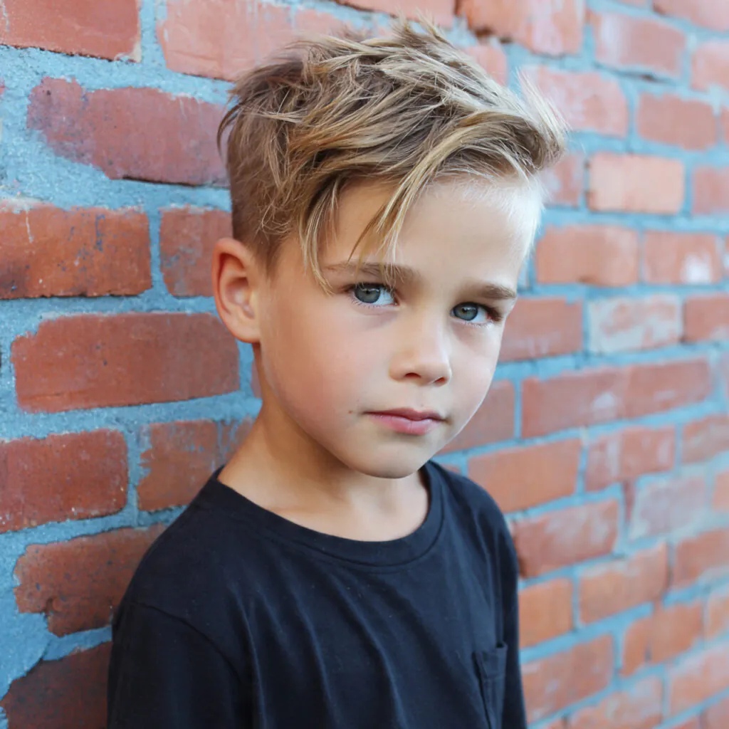 14 Boy Hairstyle Ideas That Are Seriously Cool Right Now 13 long top short sides for boy