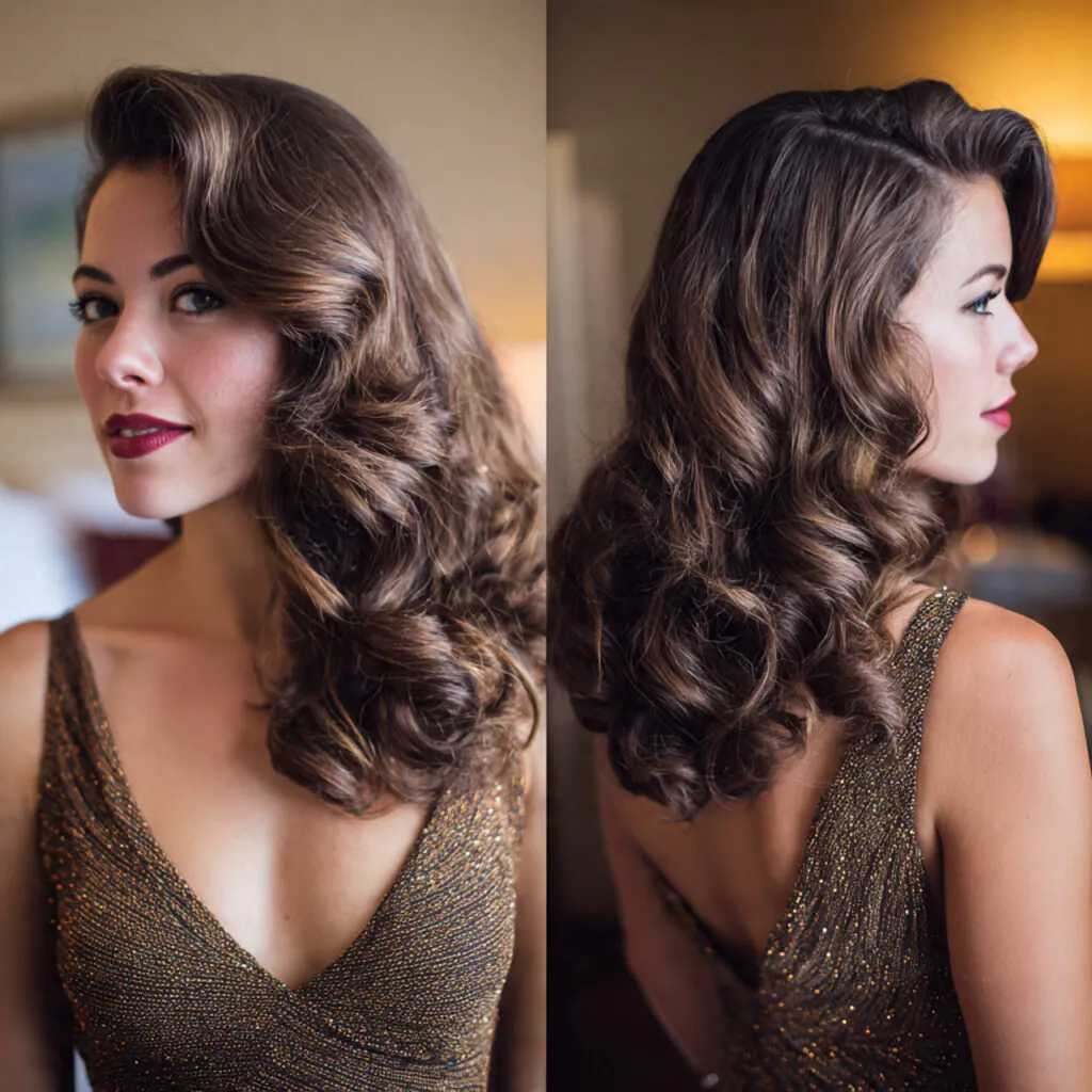 13 Wedding Guest Hairstyles That Look Expensive, Stay Put, and Photograph Like a Dream 11 side swept curls for wedding guest hairstyles