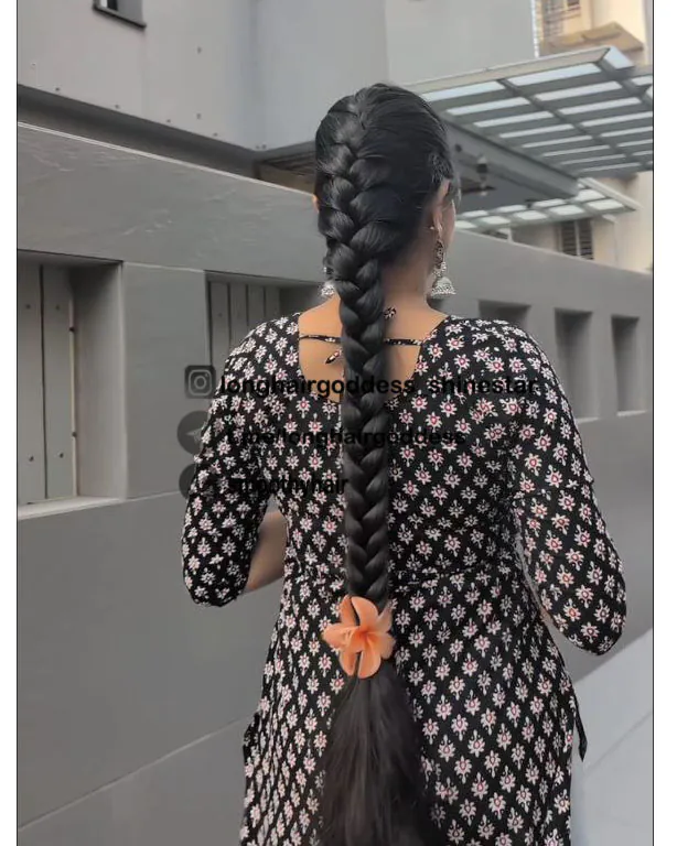 16 Easy Hairstyles for Thick Hair That Will Instantly Upgrade Your Look (Zero Stress, All Style) 7 Classic French Braid