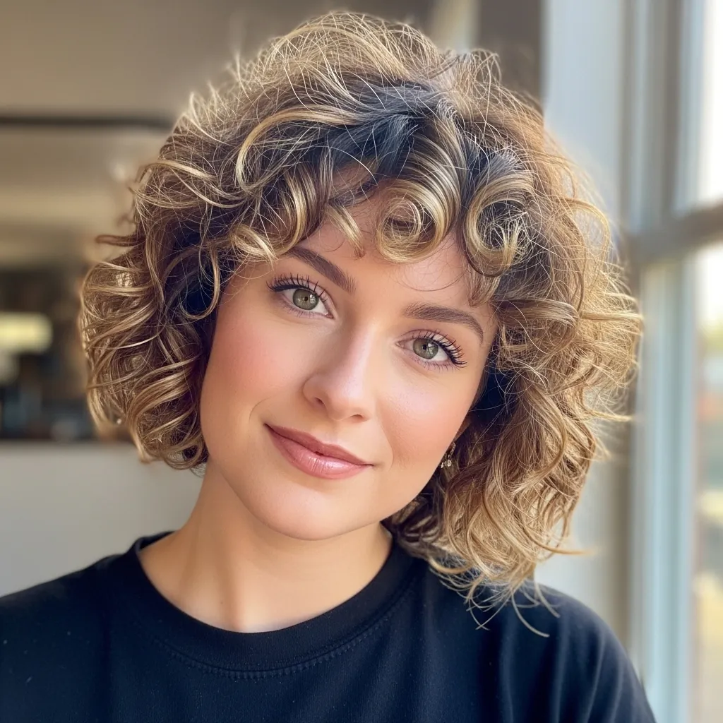 17 Curly Pixie Hairstyles That Are Seriously Too Cute (And Low-Key Genius) 8 Curly Pixie with Highlights