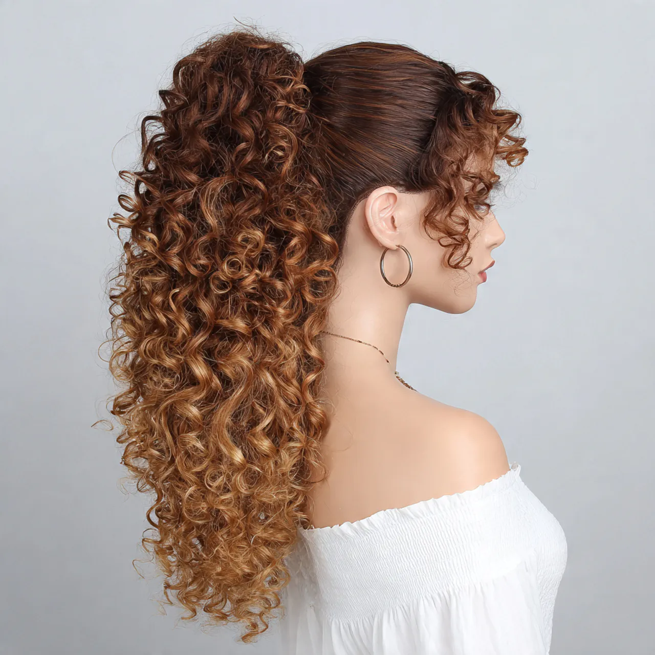 15 Curly Hairstyles Wigs That Will Instantly Upgrade Your Look (No Salon Required) 7 Curly Ponytail Wig