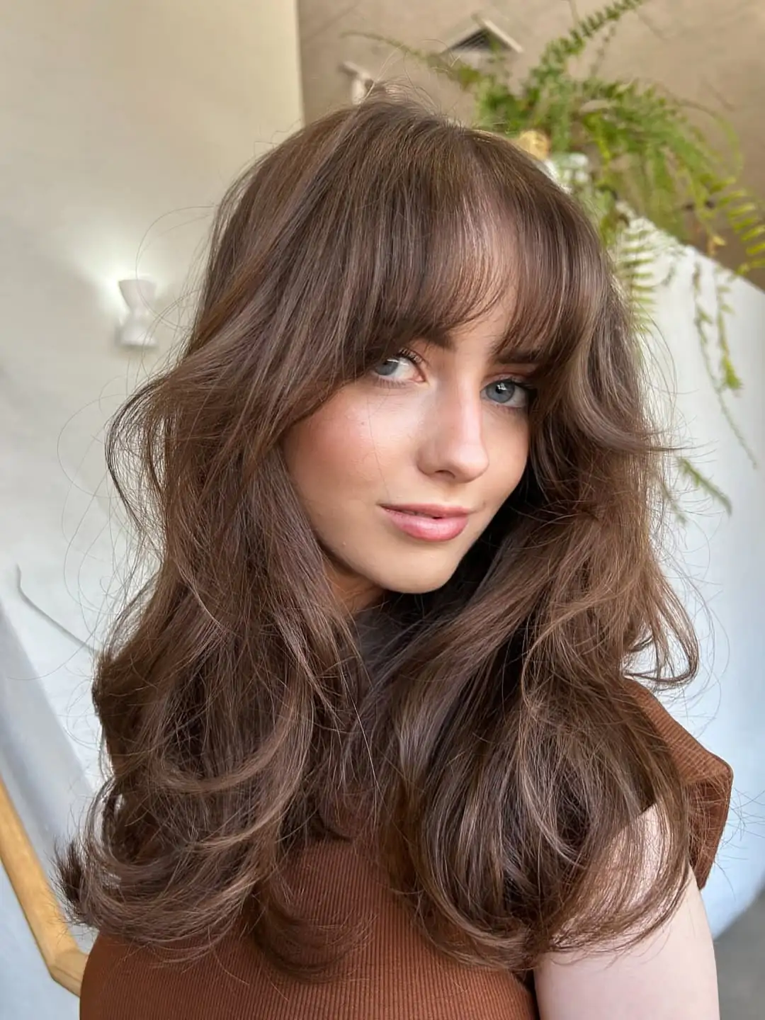 15 Fringe Hairstyles Ideas That’ll Instantly Make You Look Cooler (Like, Effortlessly Cool) 2 Curtain Fringe