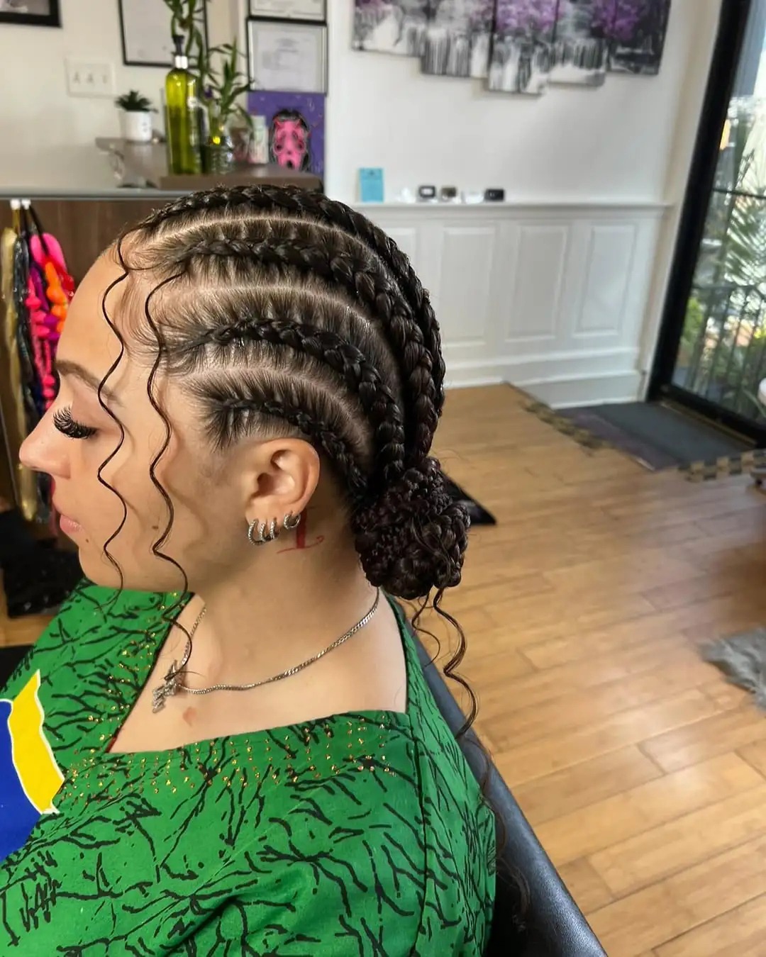 14 African Braids Hairstyles Ideas That Will Instantly Upgrade Your Look (No Effort Required) 14 Feed-In Braids