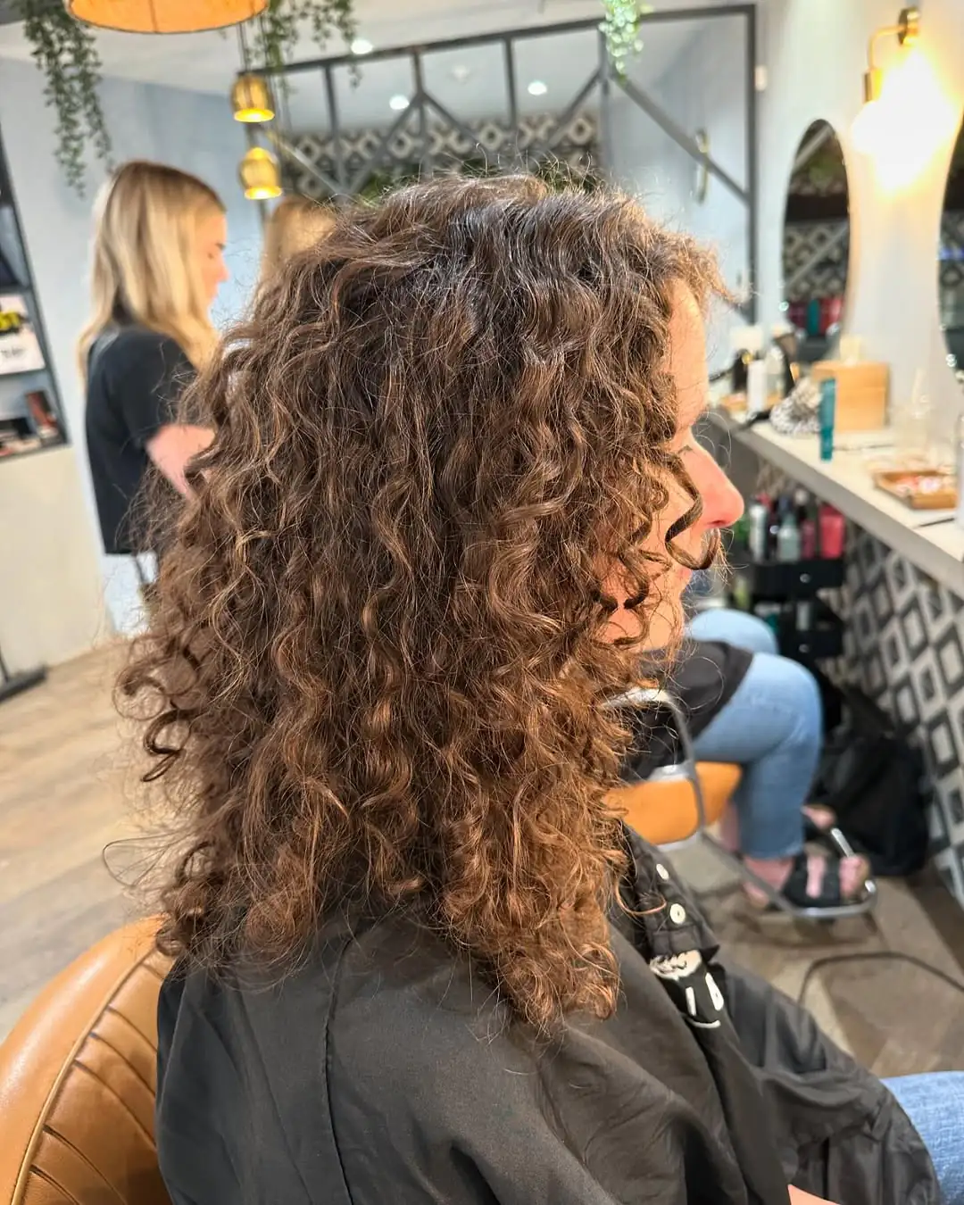 15 Short Curly Bob Hairstyles That’ll Instantly Make You Look Like That Girl 3 Layered Curly Bob with Volume