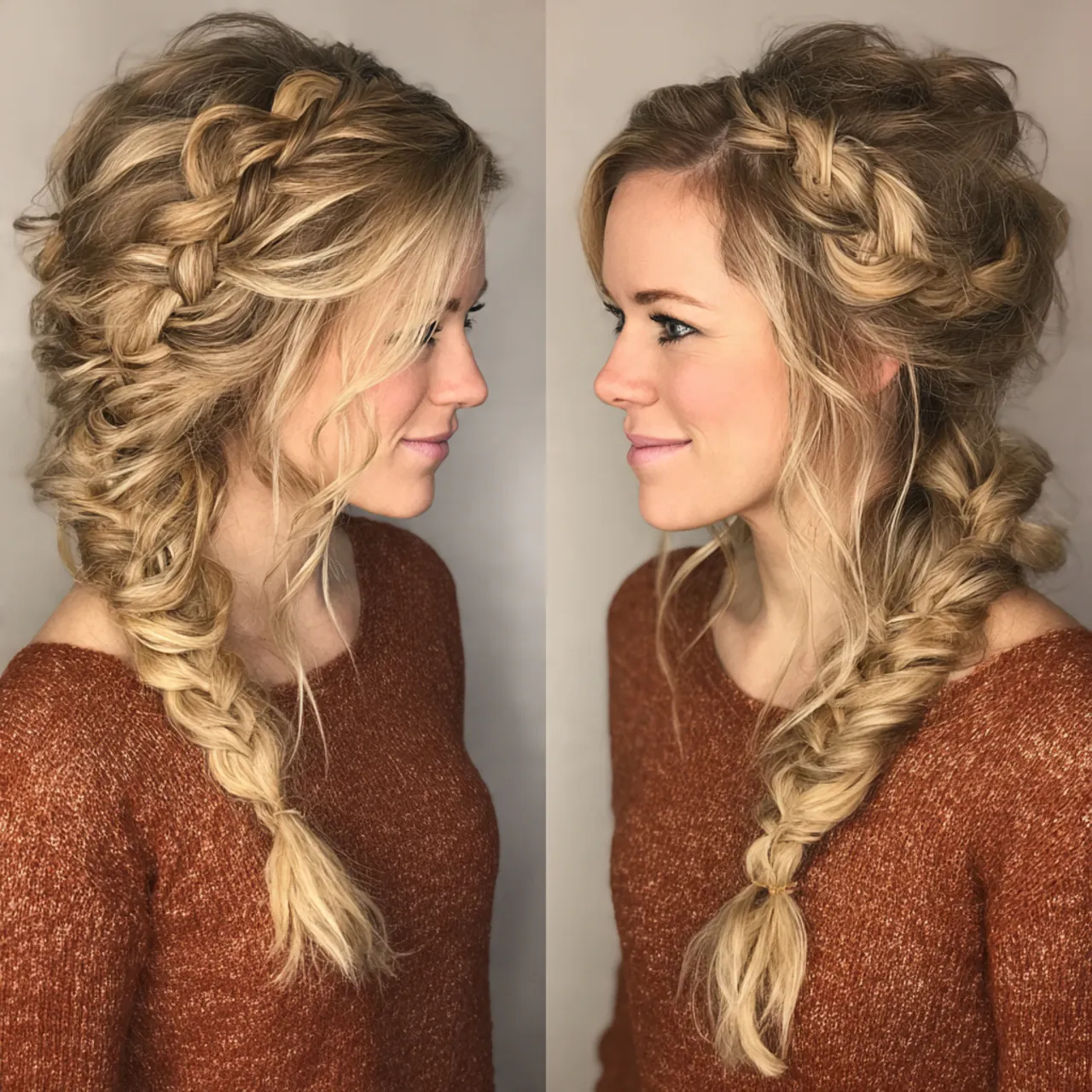15 Cool Hairstyles Ideas That Will Instantly Upgrade Your Look (Yes, Even on a Lazy Day) 8 Loose Braided Side Style