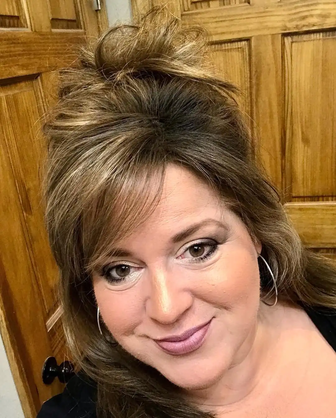 16 Toddler Girl Hairstyle Ideas That Are Cute, Quick & Totally Mom-Life Approved 4 Messy Top Knot Bun