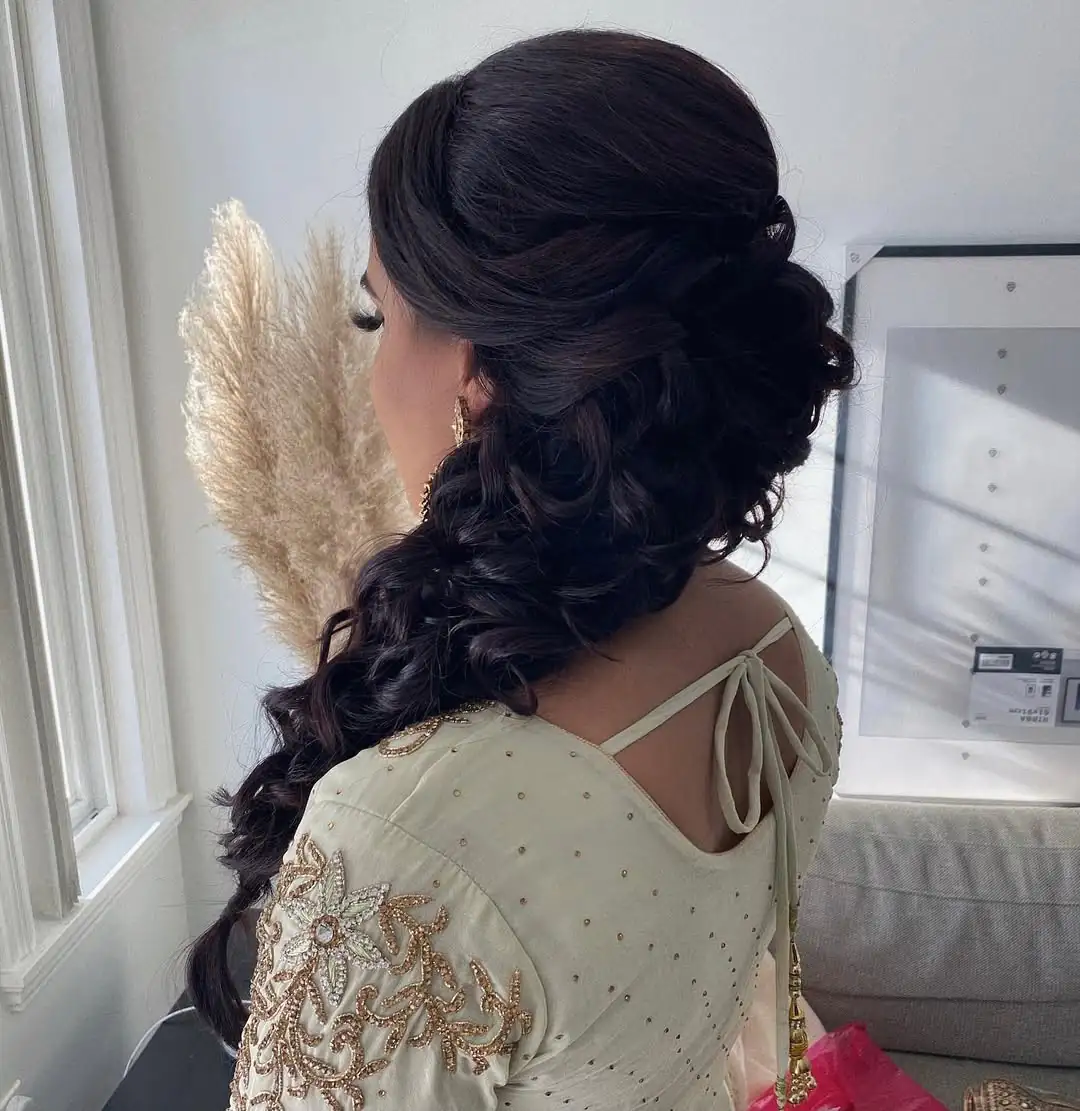 14 Wedding Hairstyles for Long Hair That’ll Have You Feeling Like That Girl 8 The Boho Fishtail Braid