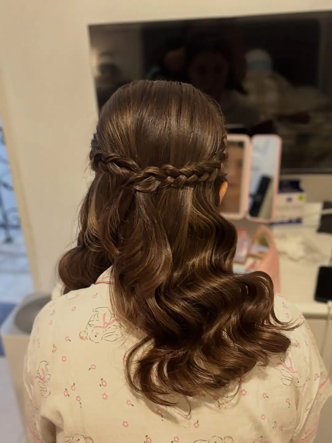 14 Wedding Hairstyles for Long Hair That’ll Have You Feeling Like That Girl 4 The Half-Up Twisted Crown