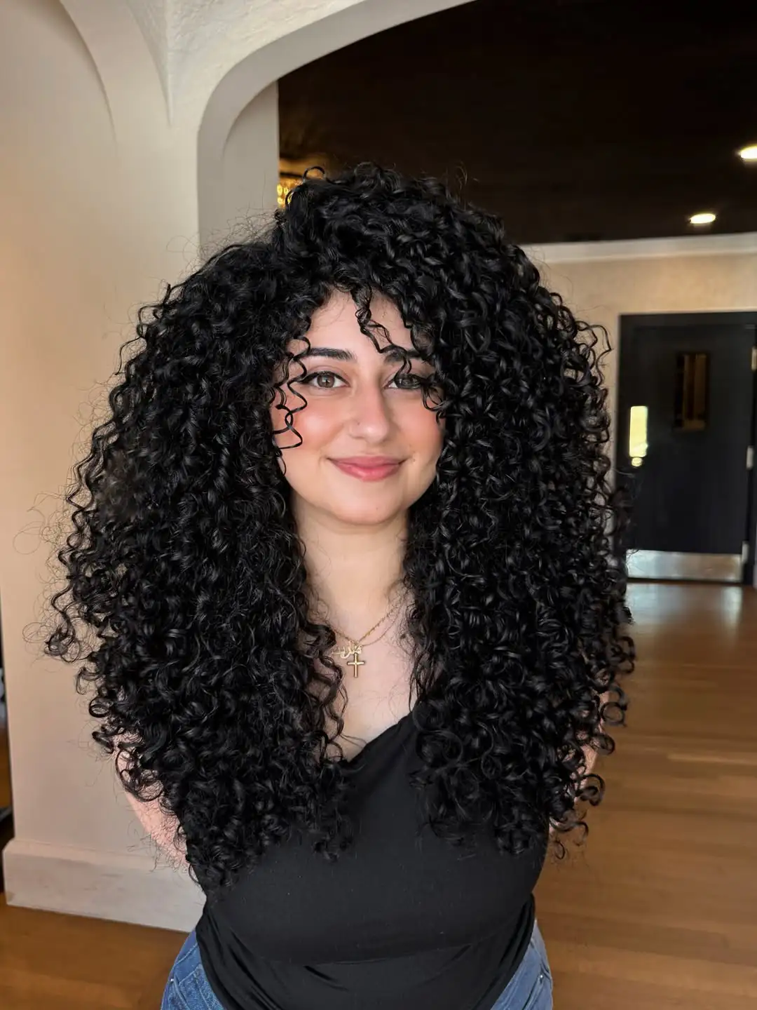 16 Curly Prom Hairstyles That Will Have You Serving Main Character Energy All Night 13 Voluminous Curly Blowout
