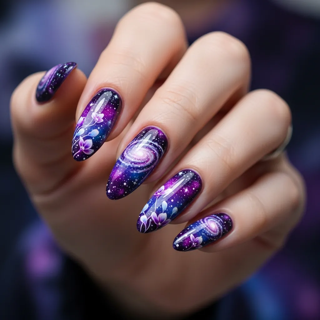 16 Summer Blooming Gel Nail Ideas That Are Basically Sunshine in Manicure Form 10 Whisk 8593356facf6cf19fd049849926499eedr