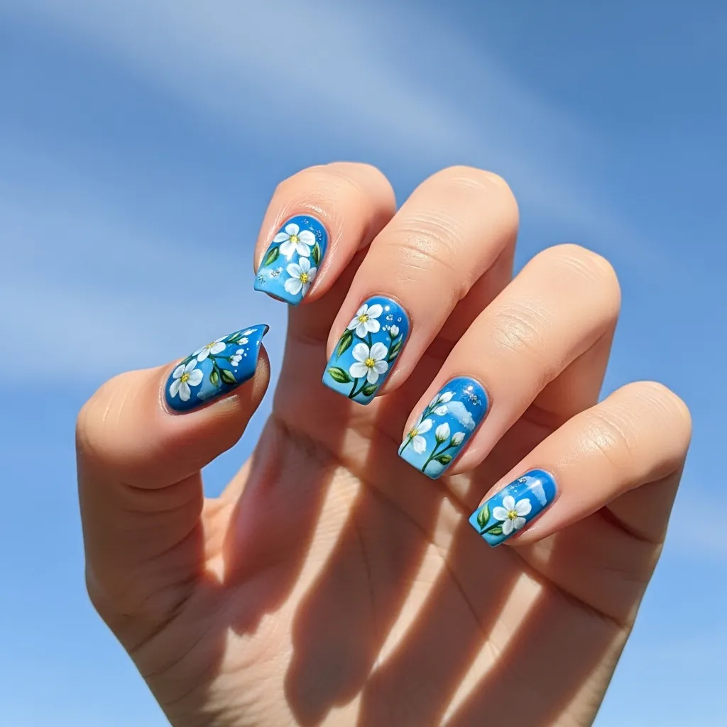 16 Summer Blooming Gel Nail Ideas That Are Basically Sunshine in Manicure Form 13 Whisk 8c666563d3f8e7284974e79bd0d5372fdr