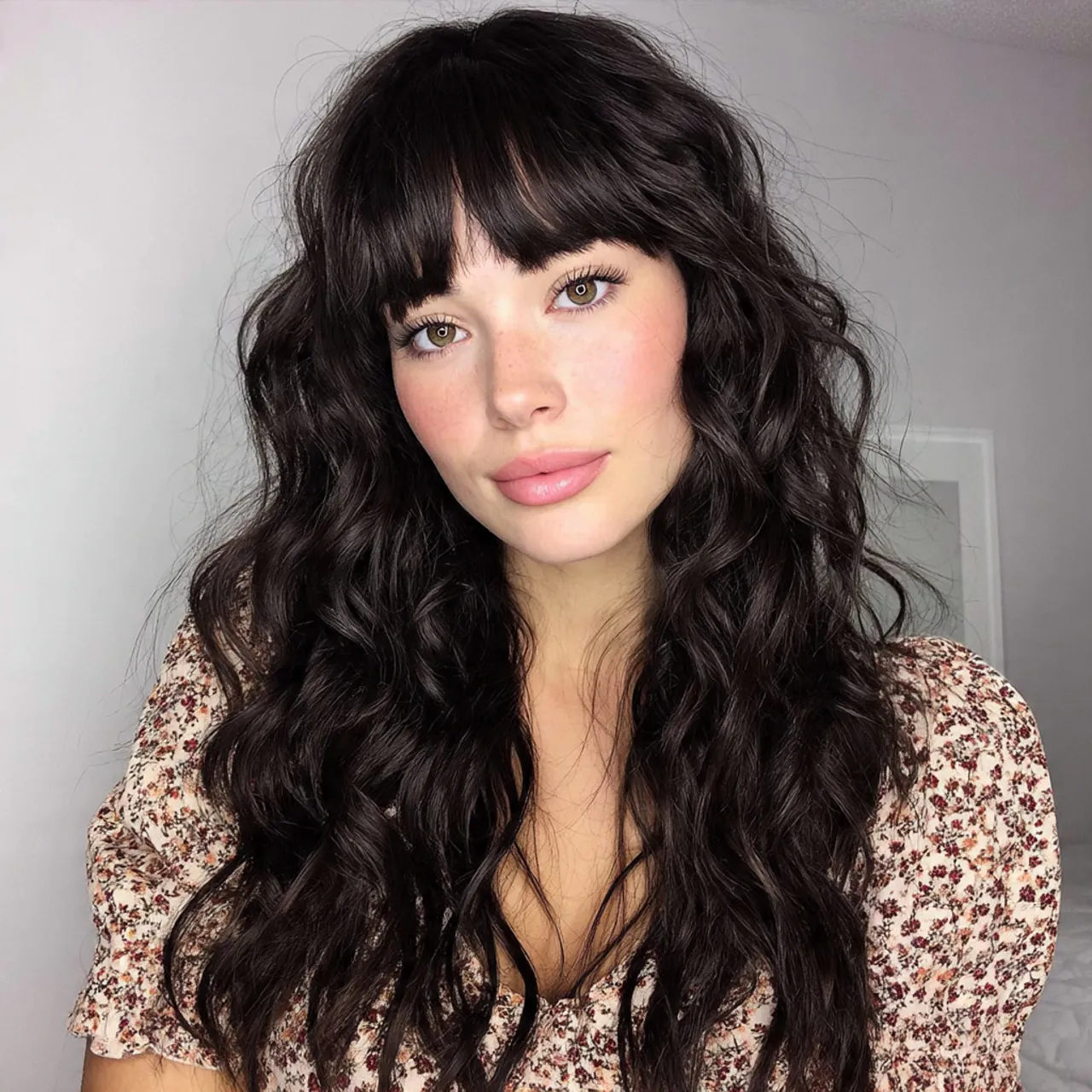 15 Curly Hairstyles Wigs That Will Instantly Upgrade Your Look (No Salon Required) 5 Curly Wig with Bangs