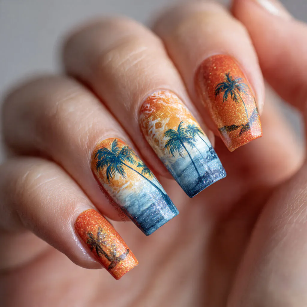 16 Short Summer Nails That Are So Cute, You’ll Want to Screenshot Every Single One 3 milky white summer nails