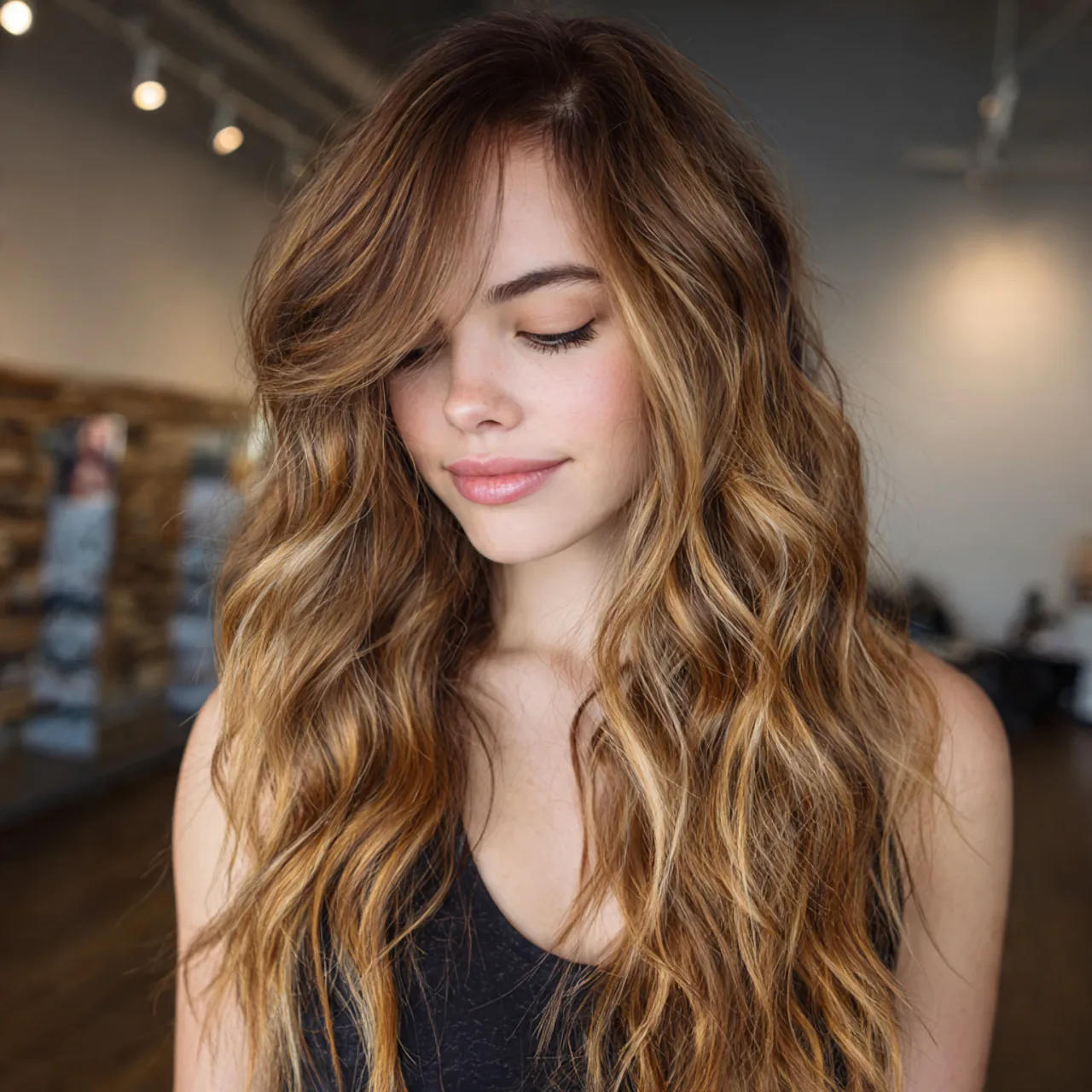 14 Wedding Hairstyles for Long Hair That’ll Have You Feeling Like That Girl 14 The Side-Swept Waves