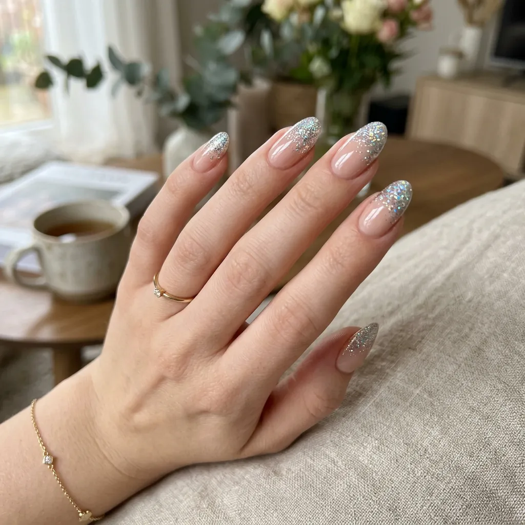 17 Beach Summer Nails That Will Make Your Vacation Photos Instantly Hotter 17 Glitter Tips