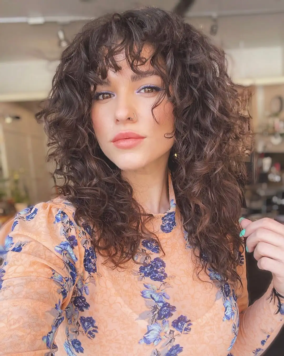 15 Long Curly Hairstyles That Will Make You Feel Like That Girl (Yes, Even on Lazy Hair Days) 14 Long Curly Shag