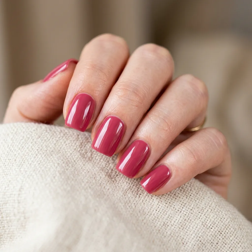 16 Basic Summer Nails Everyone’s Obsessed With Right Now (And Yes, You Can Totally Pull These Off) 12 Short Square Glossy Nails