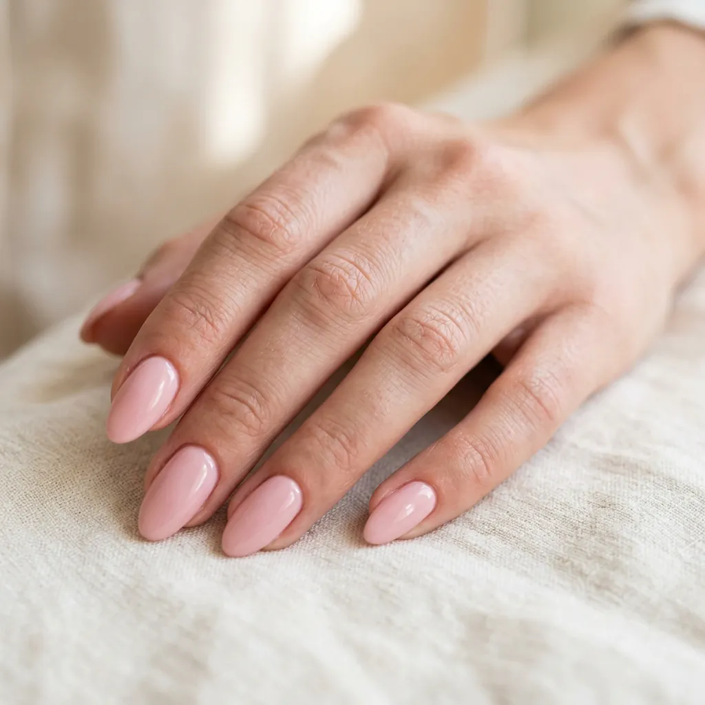 16 Basic Summer Nails Everyone’s Obsessed With Right Now (And Yes, You Can Totally Pull These Off) 4 Soft Pink