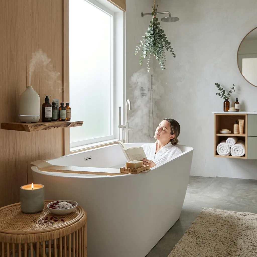 16 Spa Bathroom Ideas That’ll Make Your Home Feel Like a 5-Star Retreat 13 Use Scent as Part of the Design