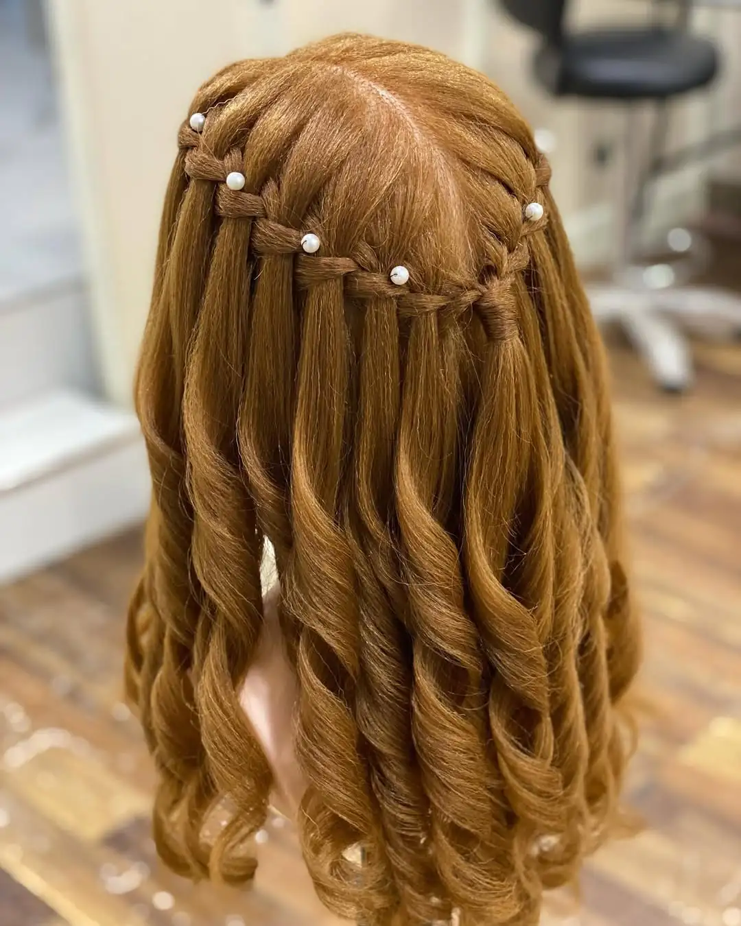 14 Braid Hairstyle ideas That Instantly Upgrade Your Look (Yes, Even on Lazy Hair Days) 11 Waterfall Braid Dream